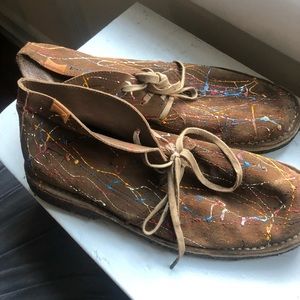 Men's Camper Brown Suede Shoes